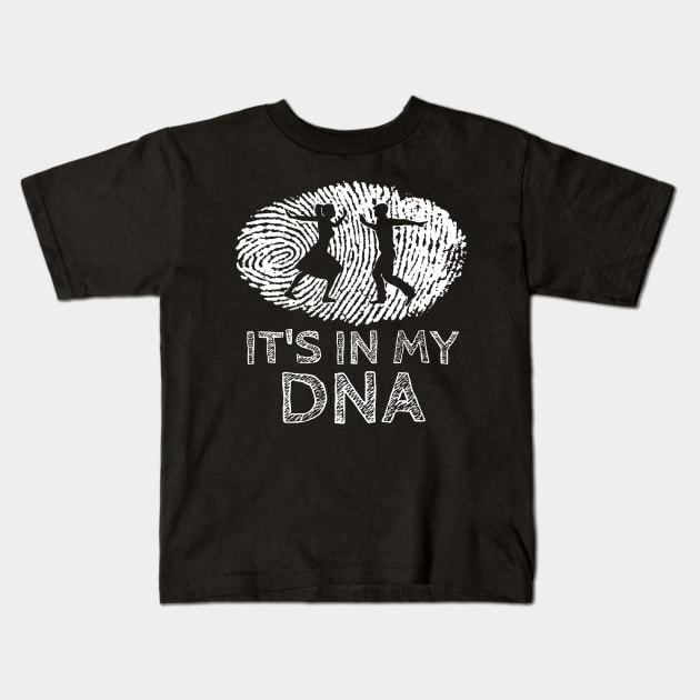 Lindy Hop It's in my DNA Kids T-Shirt by echopark12